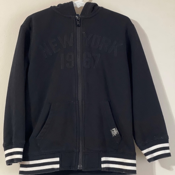 Polo Ralph Lauren Other - Boy's Ralph Lauren Full Zip Sweatshirt with Hood Size 5
